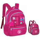 Kit Mochila de Costas Lancheira Termica Rosa Luluca Youtuber Volta as Aulas Feminino Passeio Resistente Escolar Espaçosa