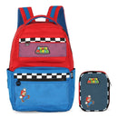 Kit Mochila De Costas e Estojo Box Azul Super Mario Bros Games Nintendo Escolar Infantil Menino Volta As Aulas