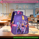 Mochila De Costas Guerreiras Do Kpop Netflix Infantil Escolar Meninas Volta As Aulas Passeio Viagem Estudos Estilosa