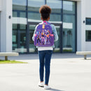 Mochila De Costas Guerreiras Do Kpop Netflix Infantil Escolar Meninas Volta As Aulas Passeio Viagem Estudos Estilosa