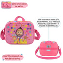 Lancheira Térmica Infantil Masha e o Urso Unissex Escolar Passeio Creche Crianças Volta as Aulas Ponto Criativo
