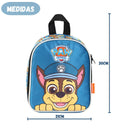 Lancheira Infantil Térmica Escolar Patrulha Canina Chase e Marshall Crianças Passeio Alça Ponto Criativo