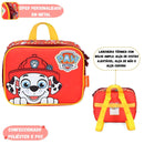 Lancheira Térmica Escolar Infantil Menino Patrulha Canina Marshall Chase Passeio Nickelodeon Creche Ponto Criativo