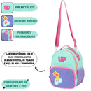 Lancheira Térmica Transversal Escolar Passeio Juvenil Resistente Bolsa Adolescente Lanche Feminino Ponto Criativo