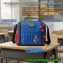 Lancheira Térmica Super Mario Bros Nintendo Infantil Gamer Escolar Volta As Aulas Lanche Passeio VIagem