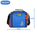 Lancheira Térmica Super Mario Bros Nintendo Infantil Gamer Escolar Volta As Aulas Lanche Passeio VIagem