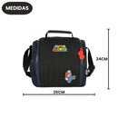 Lancheira Térmica Super Mario Bros Nintendo Infantil Gamer Escolar Volta As Aulas Lanche Passeio VIagem
