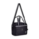 Kit Mochila Costas Rebecca Bonbon Preto Lancheira Térmica Estojo Box Juvenil Escolar Feminino Meninas Volta ás Aulas 2025 Clio Megalomania
