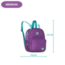 Lancheira Térmica Juvenil Rebecca Bonbon Roxa Feminino Escolar Volta as Aulas Passeio Viagem Lanche