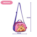 Lancheira Térmica Ursinho Pool Disney Infantil Resistente Passeio Viagem Escolar Volta as Aula Menina