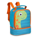 Lancheira Termica Dinossauro Verde Azul Masculino Infantil Clio Megalomania