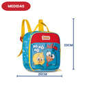 Kit Lancheira Térmica e Mochila de Costas Galinha Pintadinha Infantil Volta as Aulas Passeio Criança