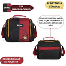 Lancheira Térmica Harry Potter Escolar Lanche Passeio Resistente Juvenil Unissex Hogwarts Magia