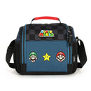 Lancheira Térmica Mario Bros Infantil Menino Volta as Aulas Escolar Lanche Resistente Nintendo Game