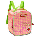 Kit Mochila De Carrinho e Lancheira Térmica Moranguinho Infantil Escolar Menina Volta As Aulas
