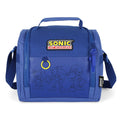 Lancheira Térmica Sonic The Hedgehog Escolar Gamer Infantil Azul Preto Volta As Aulas Resistente
