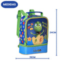 Lancheira Térmica Infantil LooLoo Kids Escolar Creche Kids - Clio