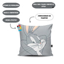 Almofada Pernalonga Looney Tunes Warner Bros Cartoon Network Decoração Design Moderno Presente Amigos