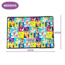Tapete Capacho Looney Tunes Piu Piu Taz Patolino Pernalonga Frajola Antiderrapante Decorativo