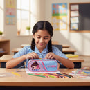 Estojo Duplo Luluca Youtuber Juvenil Escolar Feminino 50 Pens Organizador Espaçoso Volta As Aulas Fofinho Estiloso
