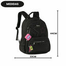 Mochila de Costas Luluca Roxa Youtuber Feminina Escolar Resistente Volta as Aulas Juvenil Passeio