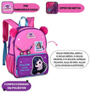 Mochila de Costas Luluca Best Friens Escolar Passeio Juvenil Menina Volta as Aulas Grande Youtuber