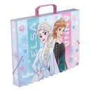 Maleta Frozen Disney Com Alças Pasta Escolar Infantil Volta As Aulas Resistente Organizador Menina