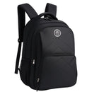Mochila de Costas Preta Unissex Passeio Escolar Faculdade Volta Aulas Funcional Clio Original Ponto Criativo