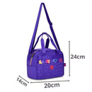 Kit Mochila Costas Rebecca Bonbon Roxo Lancheira Térmica Estojo Box Juvenil Escolar Feminino Chaveiro Clio Megalomania
