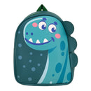 Mochila de Costas Dinossauro Verde Dino Infantil Meninos Bolsa Escolar Meninas Volta Às Aulas Ponto Criativo