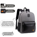 Mochila de Costas Sport Collection Passeio Escolar Estudo Resistente Faculdade Aulas Ponto Criativo