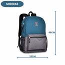 Mochila de Costas Funcional Resistente Passeio Escolar Faculdade Volta Aulas Estudo