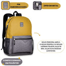 Mochila de Costas Funcional Resistente Passeio Escolar Faculdade Volta Aulas Estudo
