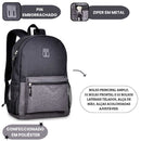 Mochila de Costas Funcional Resistente Passeio Escolar Faculdade Volta Aulas Estudo