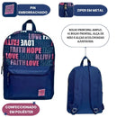 Mochila De Costas Juvenil Clio Styler Feminina Escolar Volta As Aulas Passeio Viagem Estudo