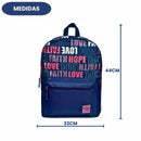 Mochila De Costas Juvenil Clio Styler Feminina Escolar Volta As Aulas Passeio Viagem Estudo