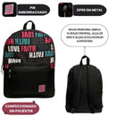 Mochila De Costas Juvenil Clio Styler Feminina Escolar Volta As Aulas Passeio Viagem Estudo