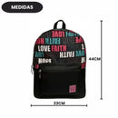 Mochila De Costas Juvenil Clio Styler Feminina Escolar Volta As Aulas Passeio Viagem Estudo