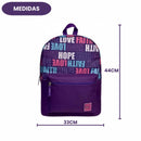 Mochila De Costas Juvenil Clio Styler Feminina Escolar Volta As Aulas Passeio Viagem Estudo