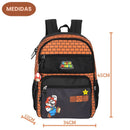 Mochila de Costas Super Mario Notebook Volta as Aulas Escolar Juvenil  Nintendo Meninos Ponto Criativo