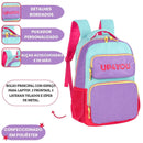 Mochila de Costas Escolar Feminina Passeio Menina Notebook Volta as Aulas Resistente Juvenil Ponto Criativo