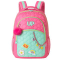 Mochila de Costas Juvenil Escolar Up4You Meninas Chaveiros Volta às Aulas Notebook Estudo Espaçosa Ponto Criativo