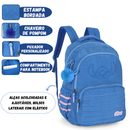 Mochila de Costas Escolar Stitch Disney Juvenil Feminino Organização Espaçosa Volta as Aulas Notebook