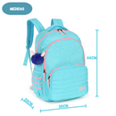 Mochila de Costas Escolar Stitch Disney Juvenil Feminino Organização Espaçosa Volta as Aulas Notebook