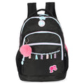 Mochila De Costas Barbie Escolar Preto Pink Infantil Meninas Volta As Aulas Passeio Viagem Durável
