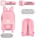 Mochila De Costas Escolar Juvenil Up4you Original Design Estilosa Espaçosa Volta Aulas Feminina Estudo