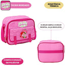 Lancheira Térmica Moranguinho Infantil Menina Escolar Lanche Viagem Passeio Volta as Aula Resistente