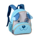 Mochila De Costas Cachorro Infantil Unissex Azul Vermelho Laranja Escolar Meninos Meninas