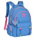 Kit Mochila Costas Rebecca Bonbon Azul Estojo Grande Box Juvenil Meninas Escolar Feminino Clio Megalomania