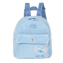Mochila De Costas Stitch Disney Peluciado Infantil Escolar Menina Volta As Aulas Azul Resistente